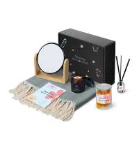 Подарочный набор &laquo;Re:f. Shelter&raquo;  с пледом, зеркалом, свечой и диффузором