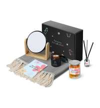 Подарочный набор &laquo;Re:f. Shelter&raquo;  с пледом, зеркалом, свечой и диффузором