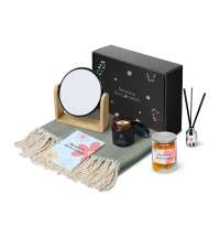 Подарочный набор &laquo;Re:f. Shelter&raquo;  с пледом, зеркалом, свечой и диффузором