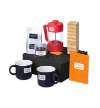 Подарочный набор &laquo;Re:y. Together&raquo; &nbsp;с френчпрессом, кружками и дженгой
