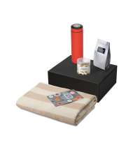 Подарочный набор &laquo;Re:y. Warm&raquo; с пледом, термосом и чаем