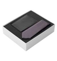 Подарочный набор Long River: обложка для паспорта, галстук