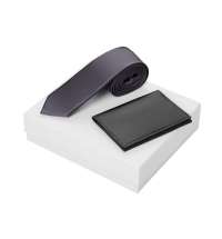 Подарочный набор Long River: обложка для паспорта, галстук