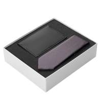 Подарочный набор Long River: обложка для паспорта, галстук