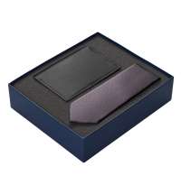 Подарочный набор Long River: обложка для паспорта, галстук