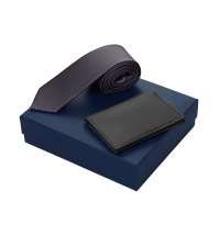 Подарочный набор Long River: обложка для паспорта, галстук