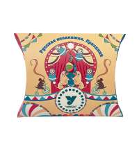 Платок &laquo;Русская неваляшка. Праздник&raquo;