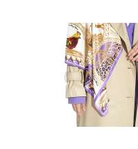 Платок &laquo;Пасхальное яйцо-часы Петушок&raquo;