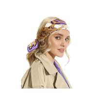 Платок &laquo;Пасхальное яйцо-часы Петушок&raquo;