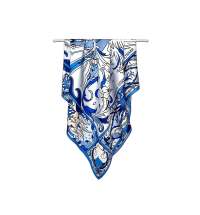 Платок &laquo;Царевна-Лебедь&raquo; 100% шелк