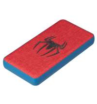 Портативное зарядное устройство с возможностью полноцветной печати на ткани и нанесения силиконового 3D-лого по индивидуальному дизайну клиента