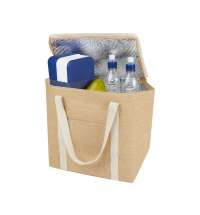 Сумка-холодильник Джута 19 л из джута плотностью 300 г/м&sup2;
