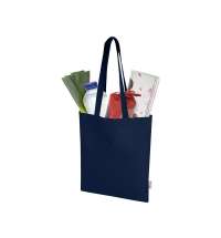 Эко-сумка &laquo;Мадрас Блэнд&raquo; из переработанного хлопка 140 г/м2