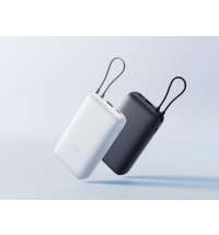 Внешний аккумулятор с встроенным кабелем Xiaomi Power Bank (Integrated Cable), 20000 мАч