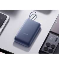 Внешний аккумулятор со встроенным кабелем Xiaomi 33W Power Bank (Integrated Cable), 20000 мАч