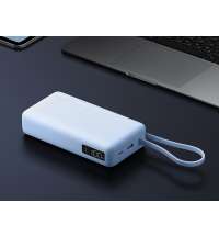 Внешний аккумулятор со встроенным кабелем Xiaomi 67W Power Bank (Integrated Cable), 20000 мАч