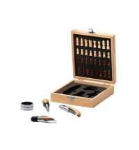 Набор для вина с шахматами &laquo;ФРЕСНО&raquo;