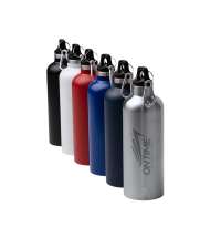 Бутылка &laquo;Лювак&raquo; из переработанной нержавеющей стали с карабином, 500 мл