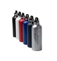 Бутылка &laquo;Лювак&raquo; из переработанной нержавеющей стали с карабином, 500 мл