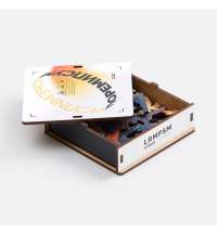 Деревянный пазл в шкатулке PuzzleBox на заказ