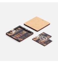 Головоломка-пятнашки с крышкой PuzzleBox на заказ