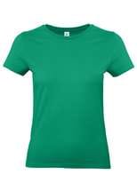 Футболка женская зеленая «E190»