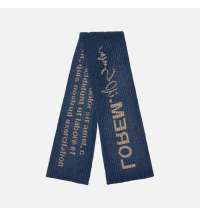 Шарф на заказ InRib Grand, XXXL, полушерсть