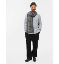 Шарф Denim XXL на заказ, полушерсть