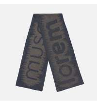 Шарф Denim XXL на заказ, полушерсть