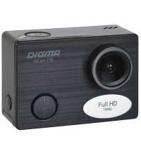 Экшн-камера Digma DiCam 170, черная