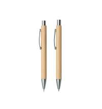 Подарочный набор &laquo;Tender bamboo&raquo; с шариковой ручкой и механическим карандашом из бамбука
