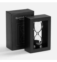 Песочные часы Elusive Dune, черные
