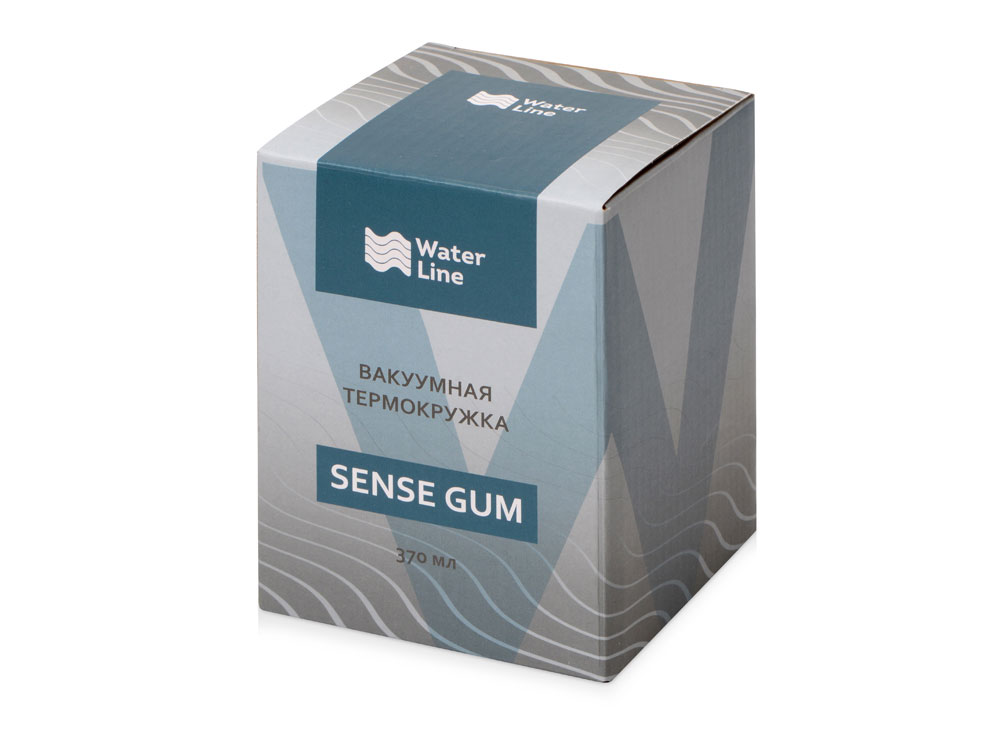 Вакуумная термокружка &laquo;Sense Gum&raquo;, soft-touch