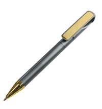 Ручка шариковая GLOSSY GOLD