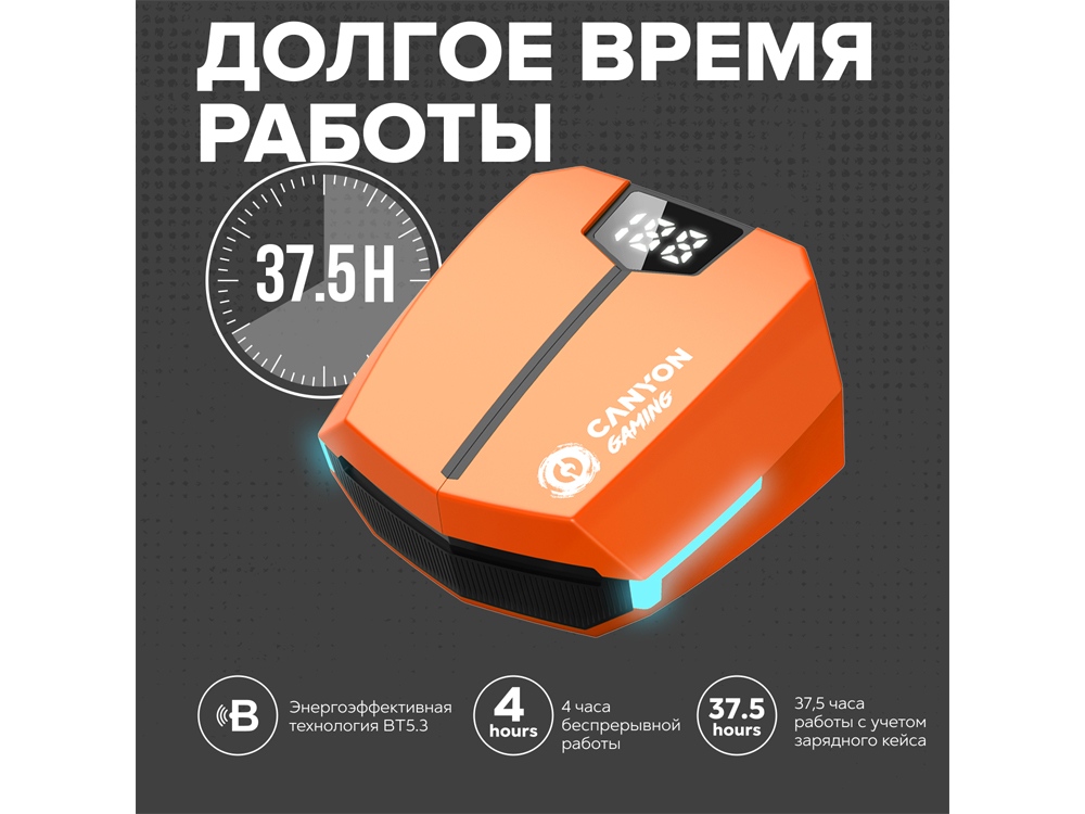 Наушники беспроводные игровые &laquo;GTWS-2&raquo;