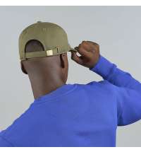 Бейсболка DAD HAT-S, 5 клиньев, металлическая застежка