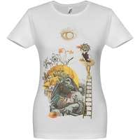 Футболка женская «Трудно быть богом» белая ?