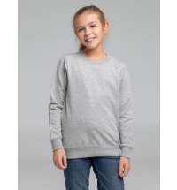 Свитшот детский Toima Kids, серый меланж