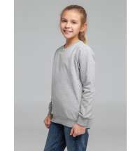 Свитшот детский Toima Kids, серый меланж