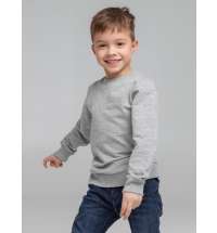 Свитшот детский Toima Kids, серый меланж