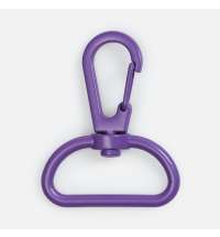 Застежка-карабин Snap Hook, L, фиолетовая