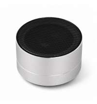 Беспроводная Bluetooth колонка MuzOn, серебристая