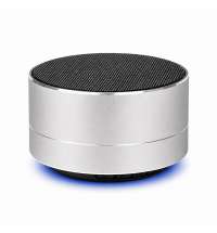 Беспроводная Bluetooth колонка MuzOn, серебристая