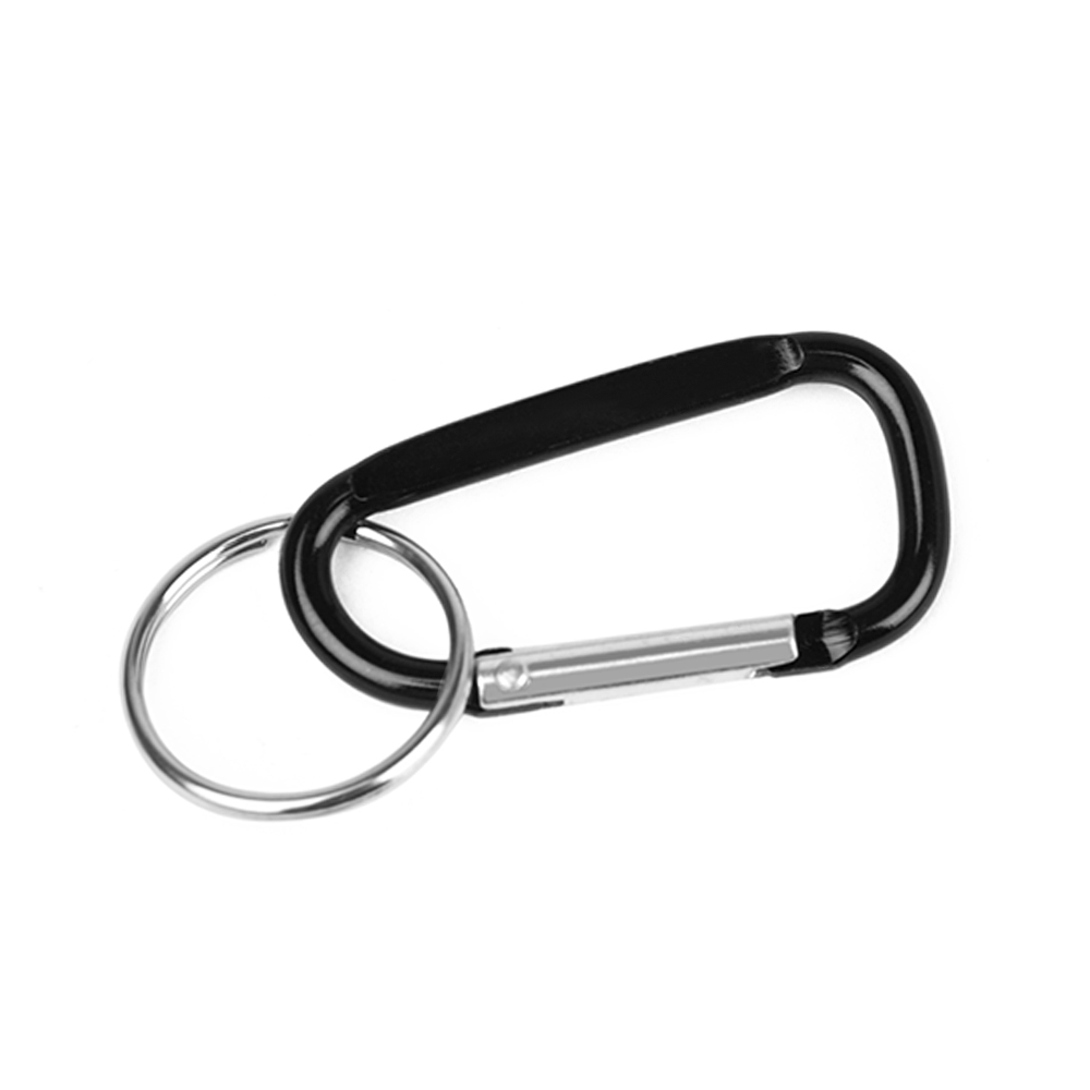 Карабин-брелок Carabi, чёрный