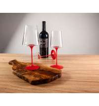 Хрустальный бокал для игристого вина на магните Trebonn SplitGlass, 2 шт, 320 мл