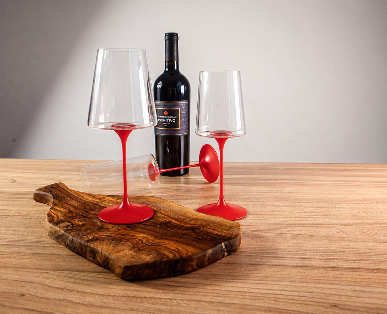 Хрустальный бокал для игристого вина на магните Trebonn SplitGlass, 2 шт, 320 мл