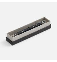 Ручка шариковая Keskus Soft Touch в футляре, черная