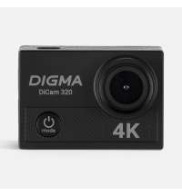 Экшн-камера Digma DiCam 320, черная