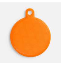 Подвеска Round, 3D-печать, оранжевая