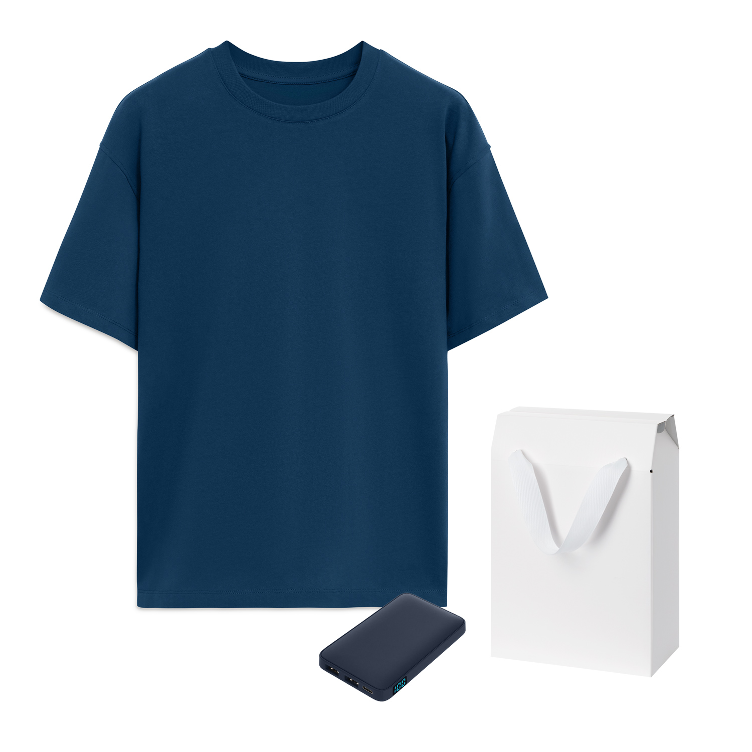 Набор с одеждой Раст (RUST) (футболка, аккумулятор), синий, XL/2XL